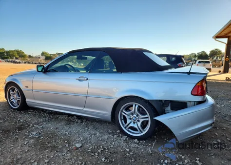 2001 BMW 330 Ci из США, поврежденный, VIN WBABS53421EV86006